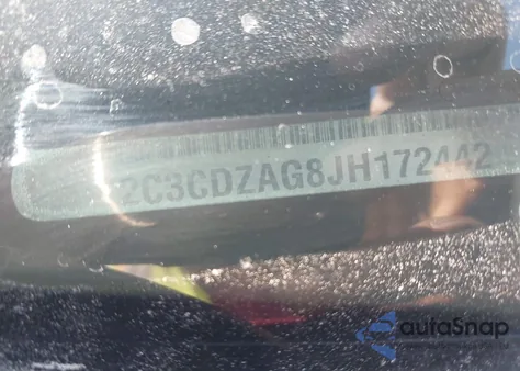 2018 Dodge Challenger Sxt Plus из США, поврежденный, VIN 2C3CDZAG8JH172442